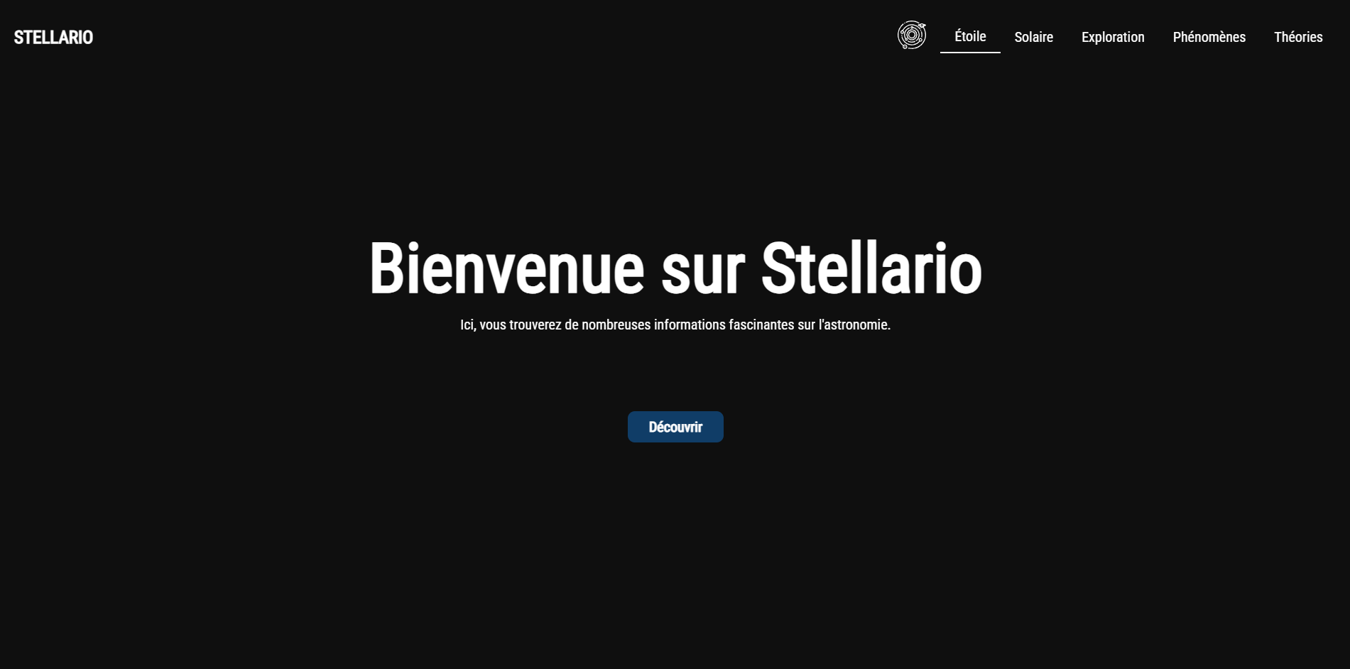 Projet Stellario